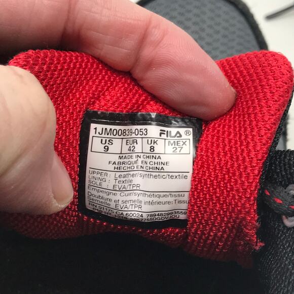 FILA Men's Low-Cut Running Sneakers - Picture 8 of 8